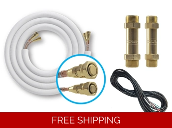 Lineset for MR Cool Do-It-Yourself Mini Split Systems Multi Zone or Single Zone (Extend Longer)